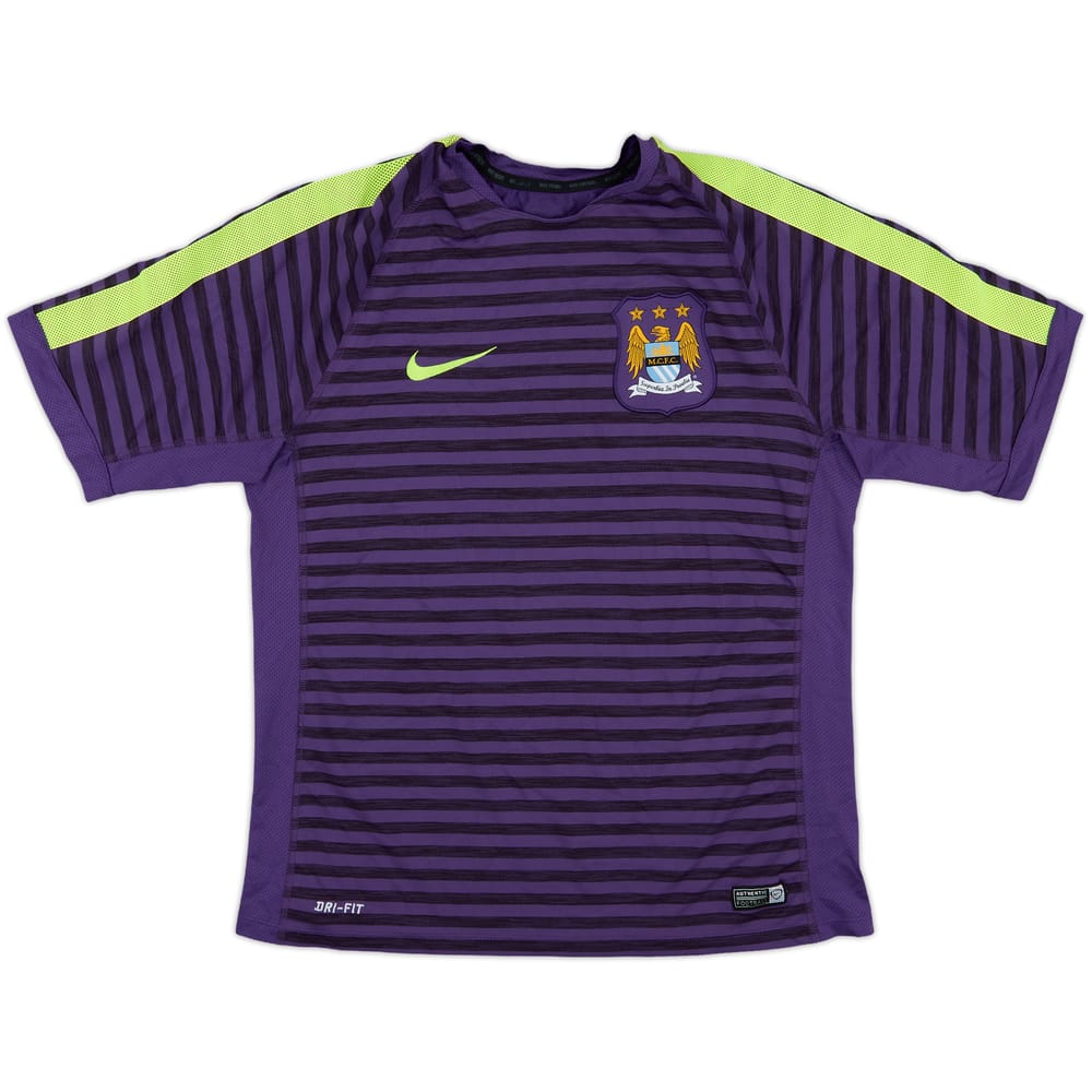 2014-15 Manchester City Nike Training Shirt - 6/10 - (M)