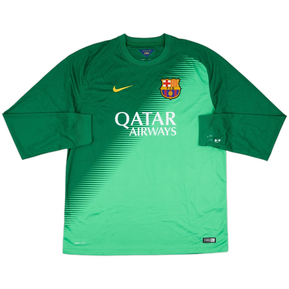2014-15 Barcelona GK Shirt - 8/10 - (XL)