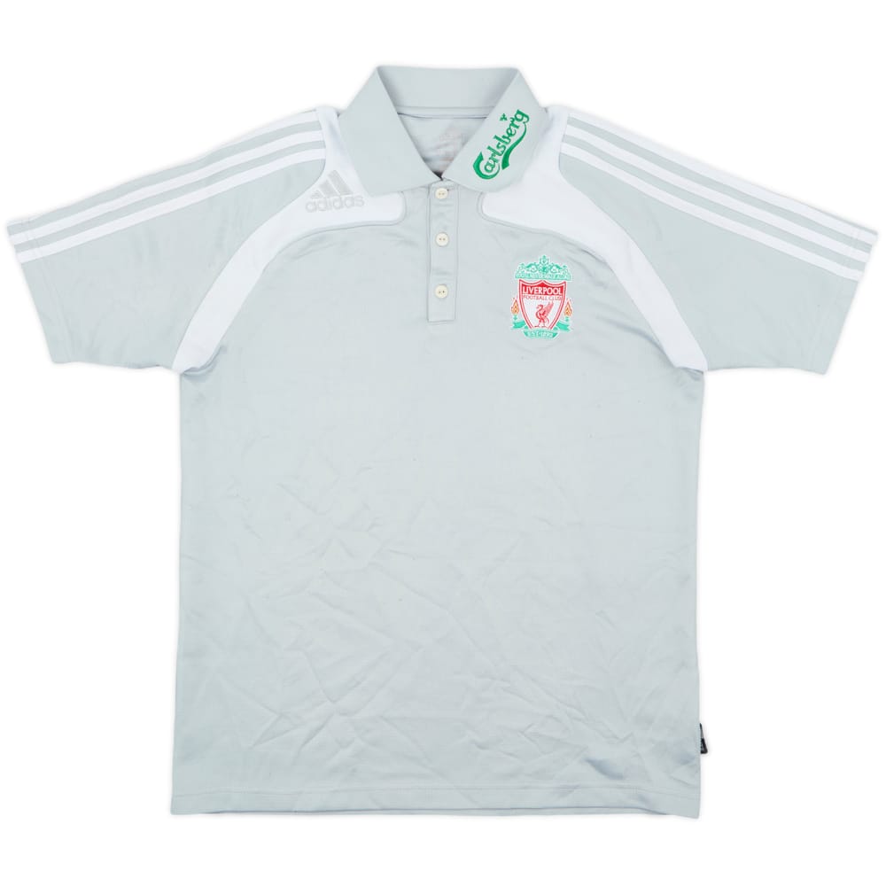 2008-09 Liverpool adidas Polo Shirt - 5/10 - (M)
