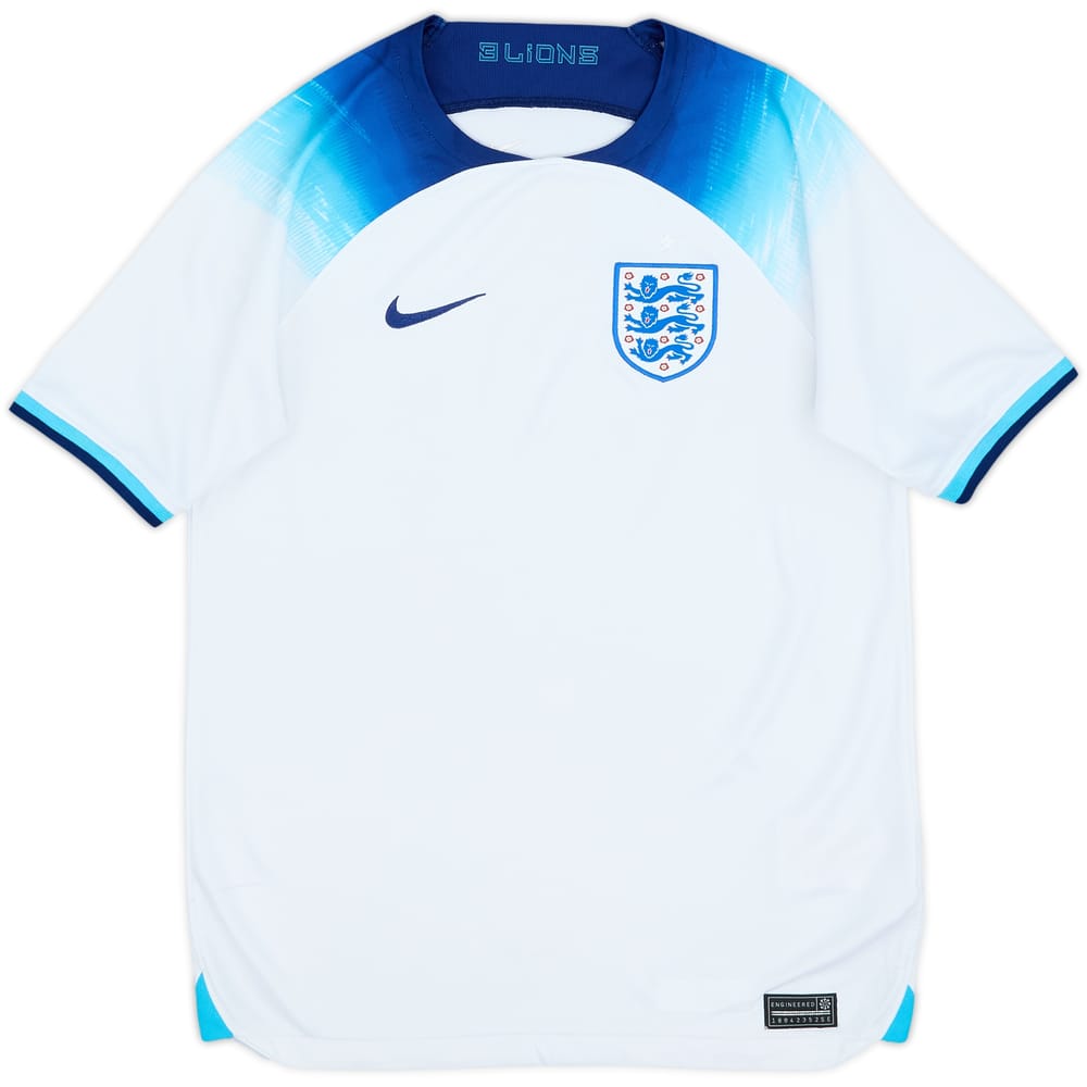 2022-23 England Home Shirt - 5/10 - (L.Boys)