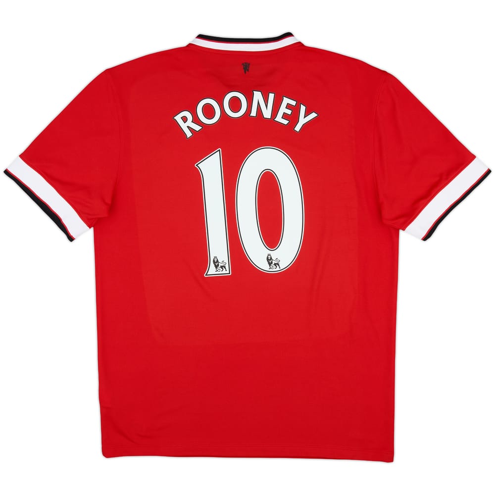 2014-15 Manchester United Home Shirt Rooney #10 - 6/10 - (L)