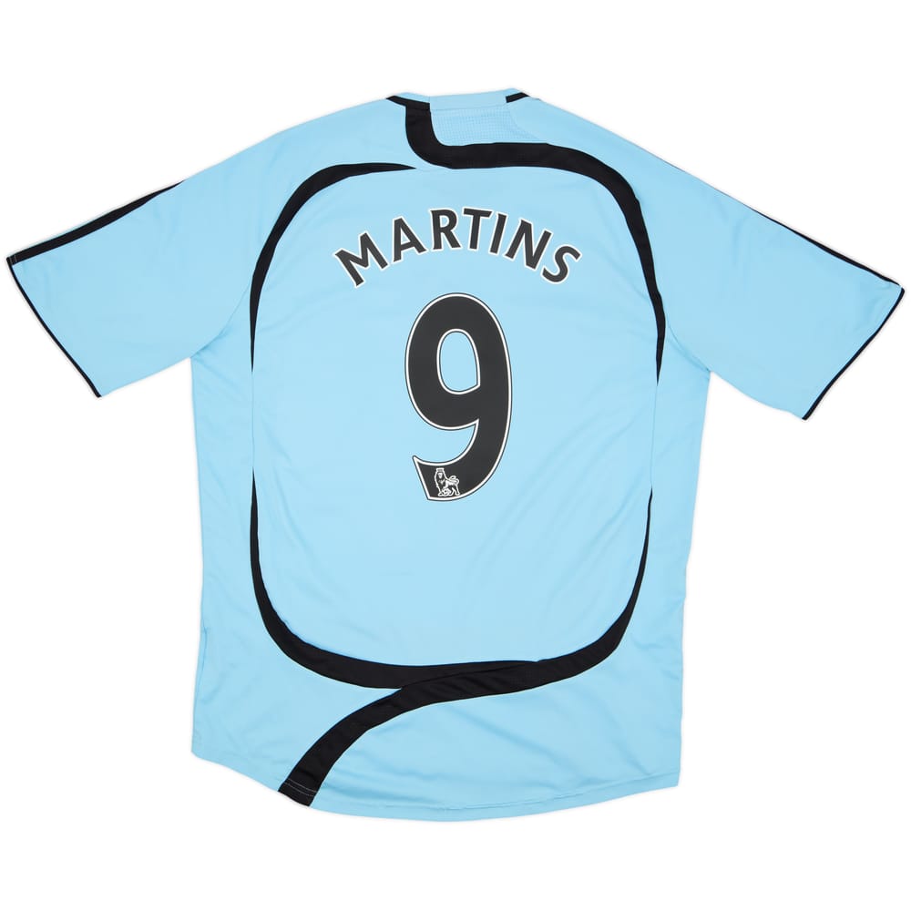 2007-08 Newcastle Away Shirt Martins #9 - 8/10 - (L)