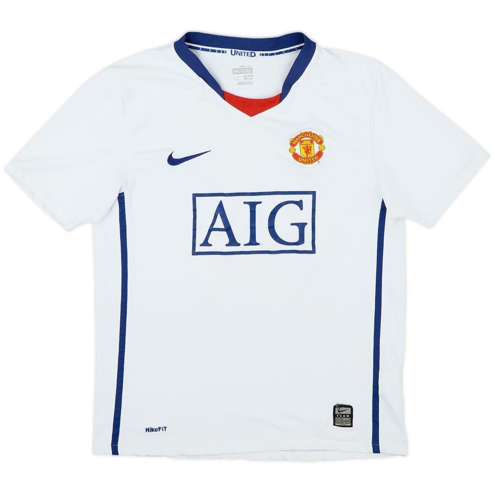 2008-10 Manchester United Away Shirt - 5/10 - (L.Boys)