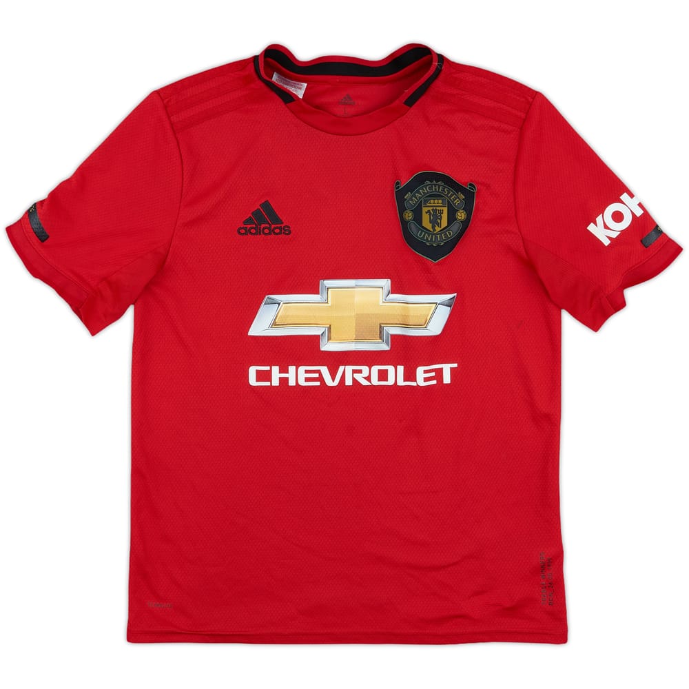 2019-20 Manchester United Home Shirt - 8/10 - (L.Boys)