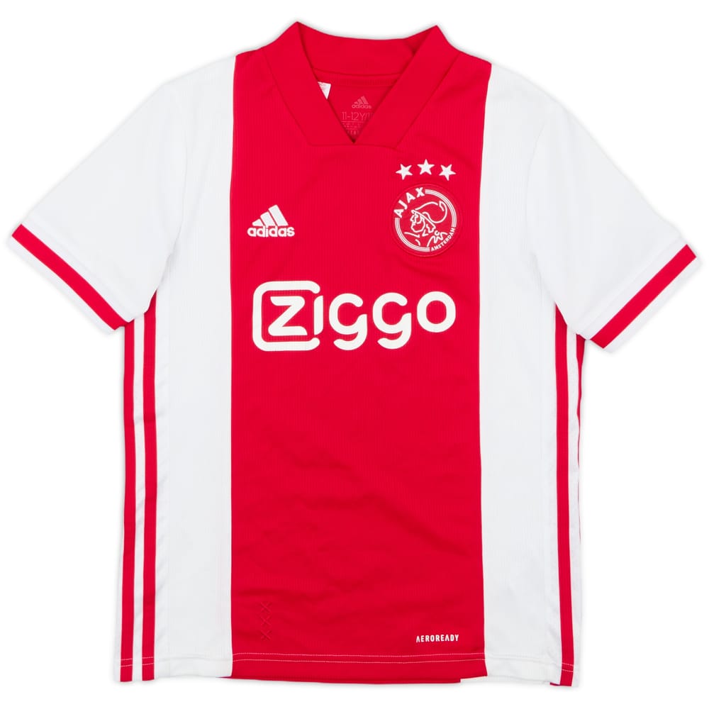 2020-21 Ajax Home Shirt - 7/10 - (M.Boys)