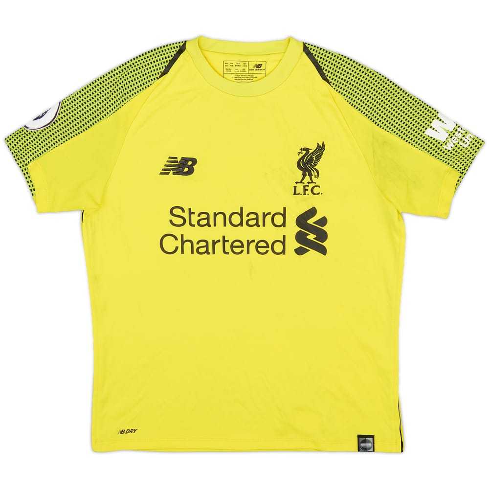 2018-19 Liverpool GK Shirt - 5/10 - (M.Boys)