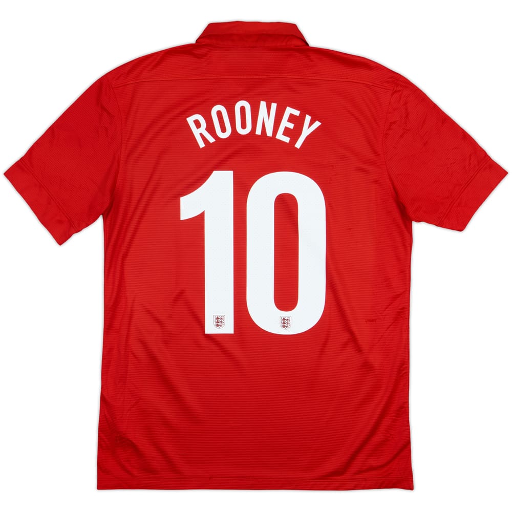 2013 England Away 150th Anniversary Shirt Rooney #10 - 8/10 - (M)