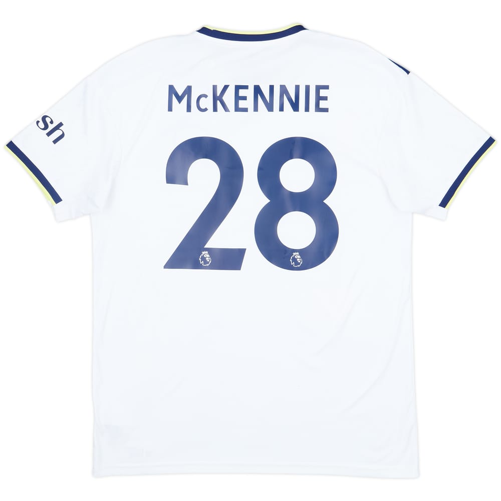 2022-23 Leeds United Home Shirt McKennie #28 - 9/10 - (L)