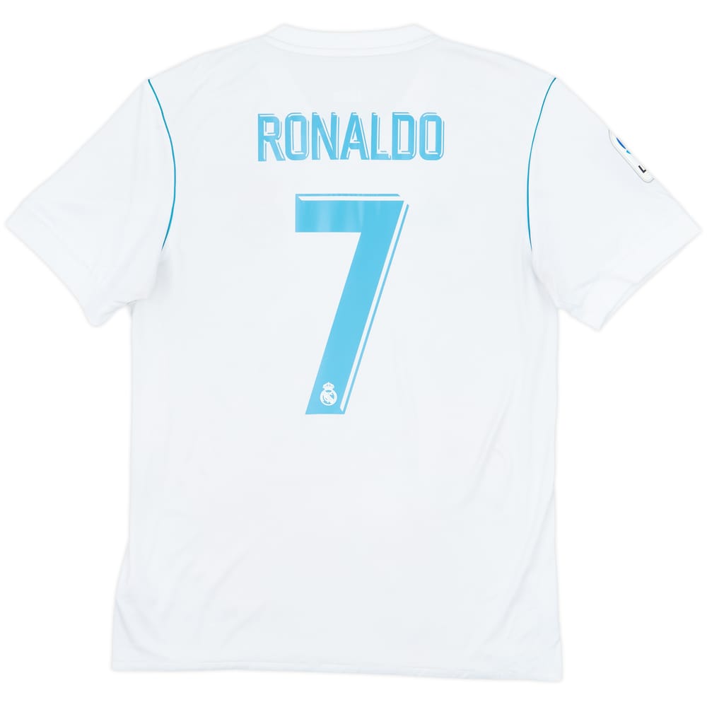 2017-18 Real Madrid Home Shirt Ronaldo #7 - 6/10 - (M)