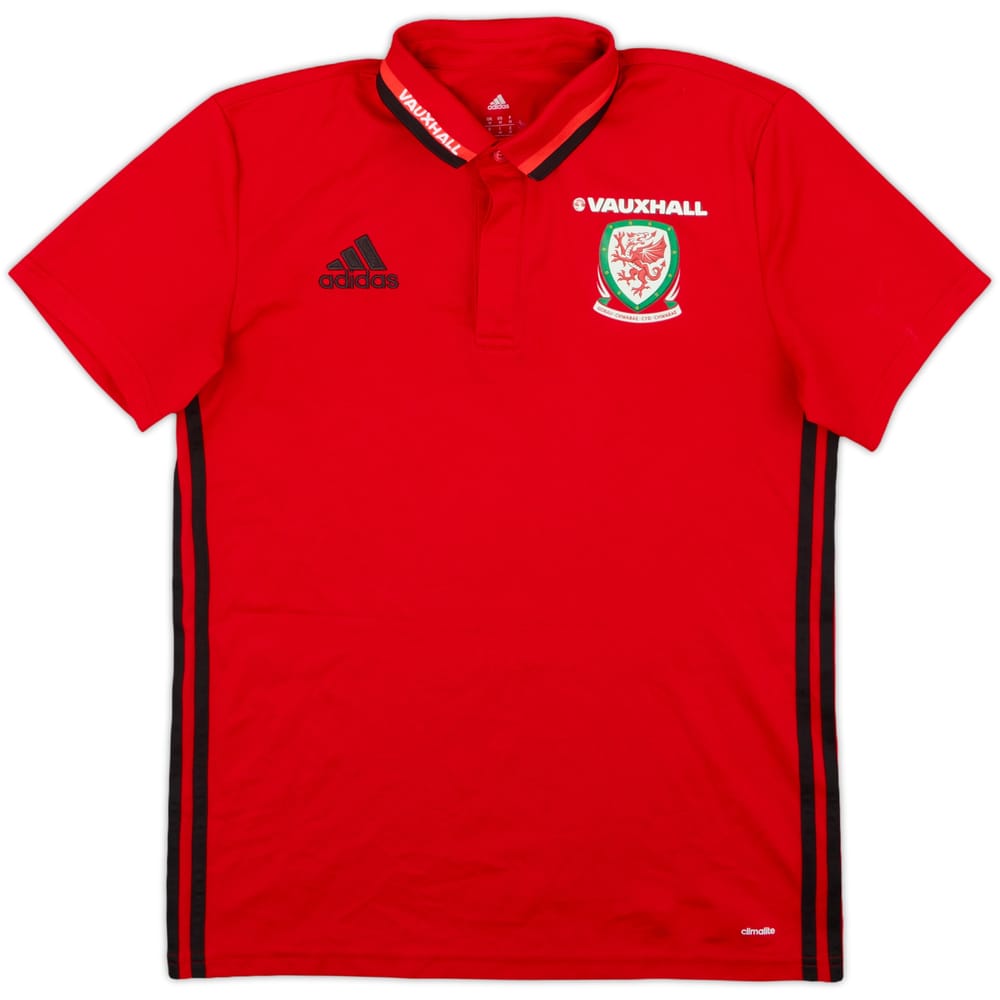 2016-17 Wales adidas Polo Shirt - 10/10 - (M)