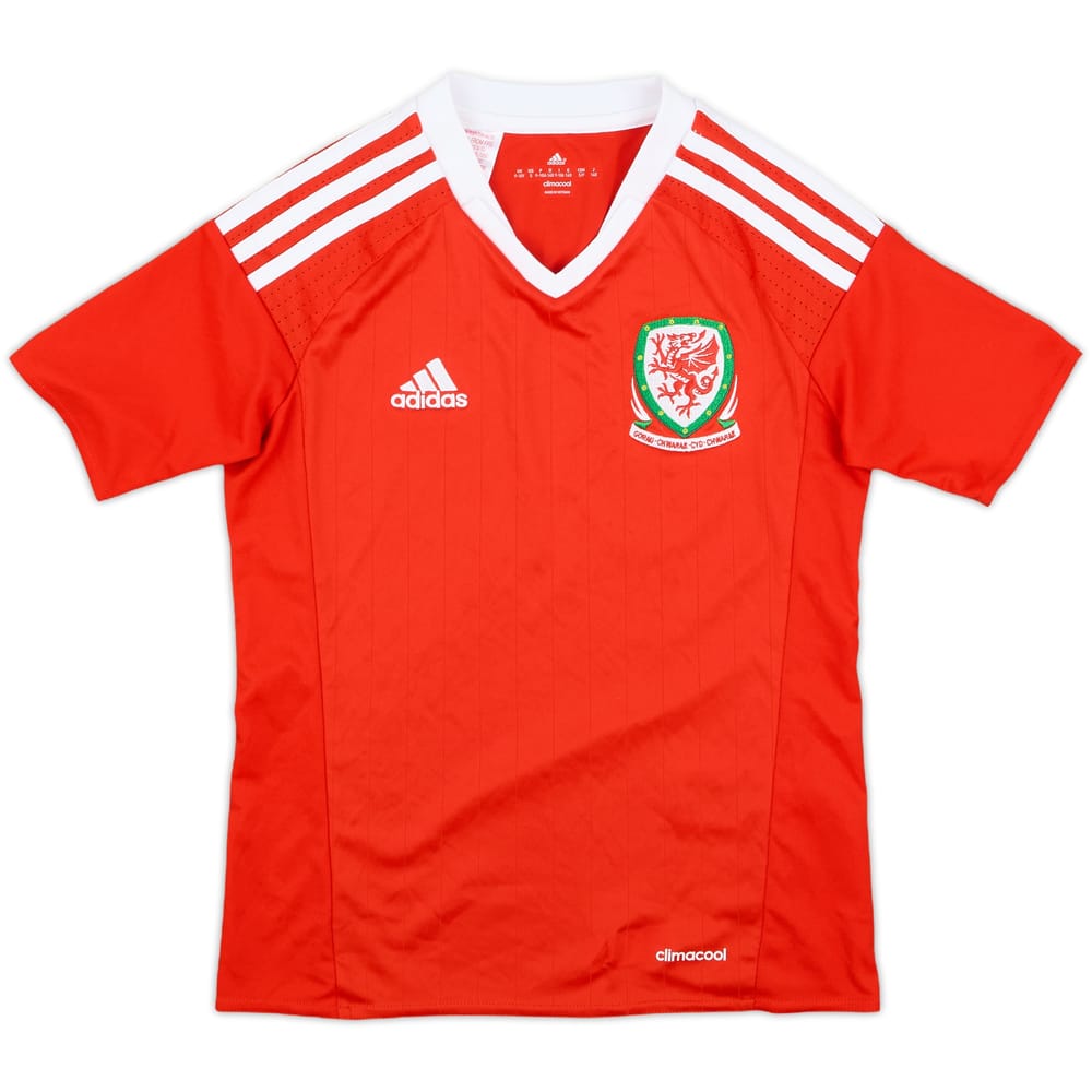 2016-17 Wales Home Shirt - 10/10 - (S.Boys)