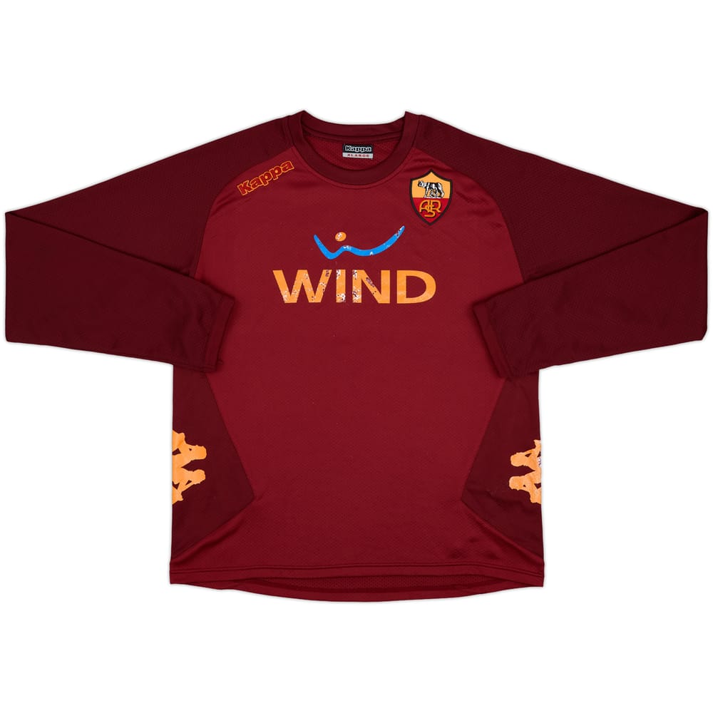 2011-12 Roma Kappa Training L/S Shirt - 4/10 - (L)