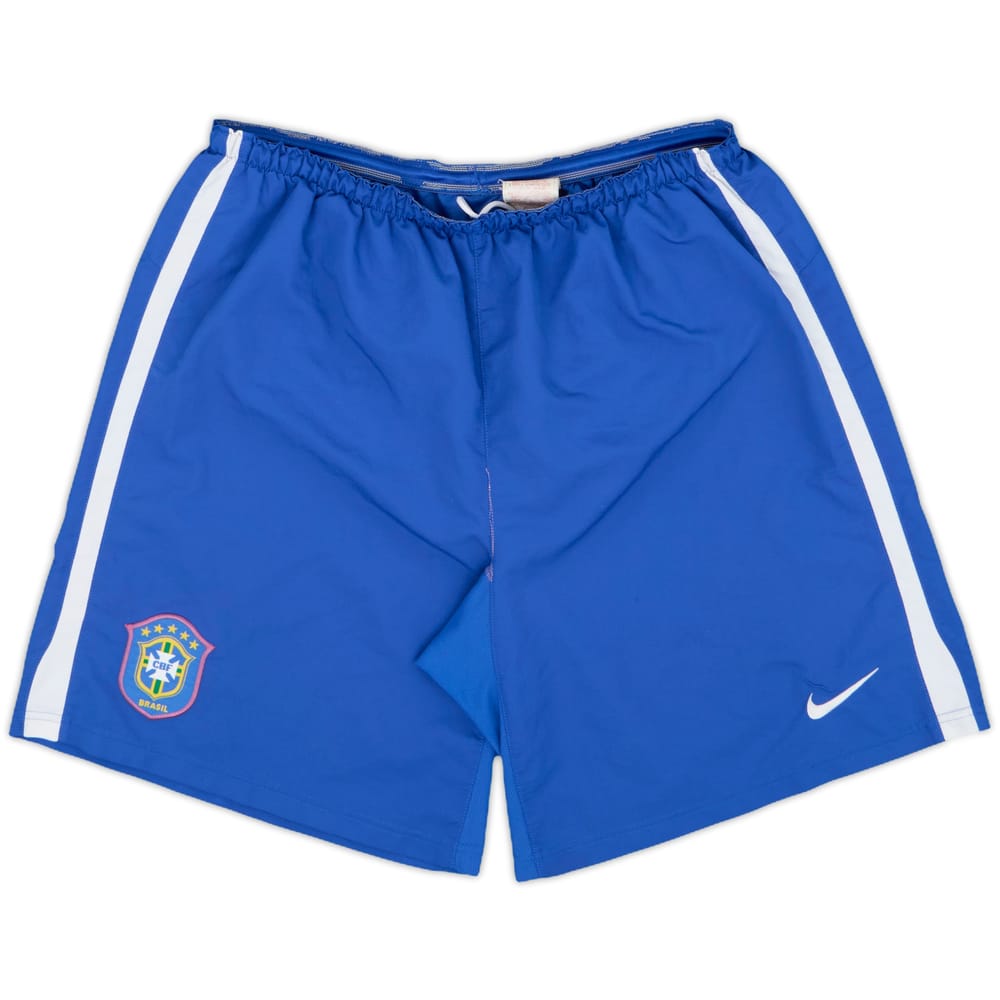 2006-08 Brazil Home Shorts - 5/10 - (L)