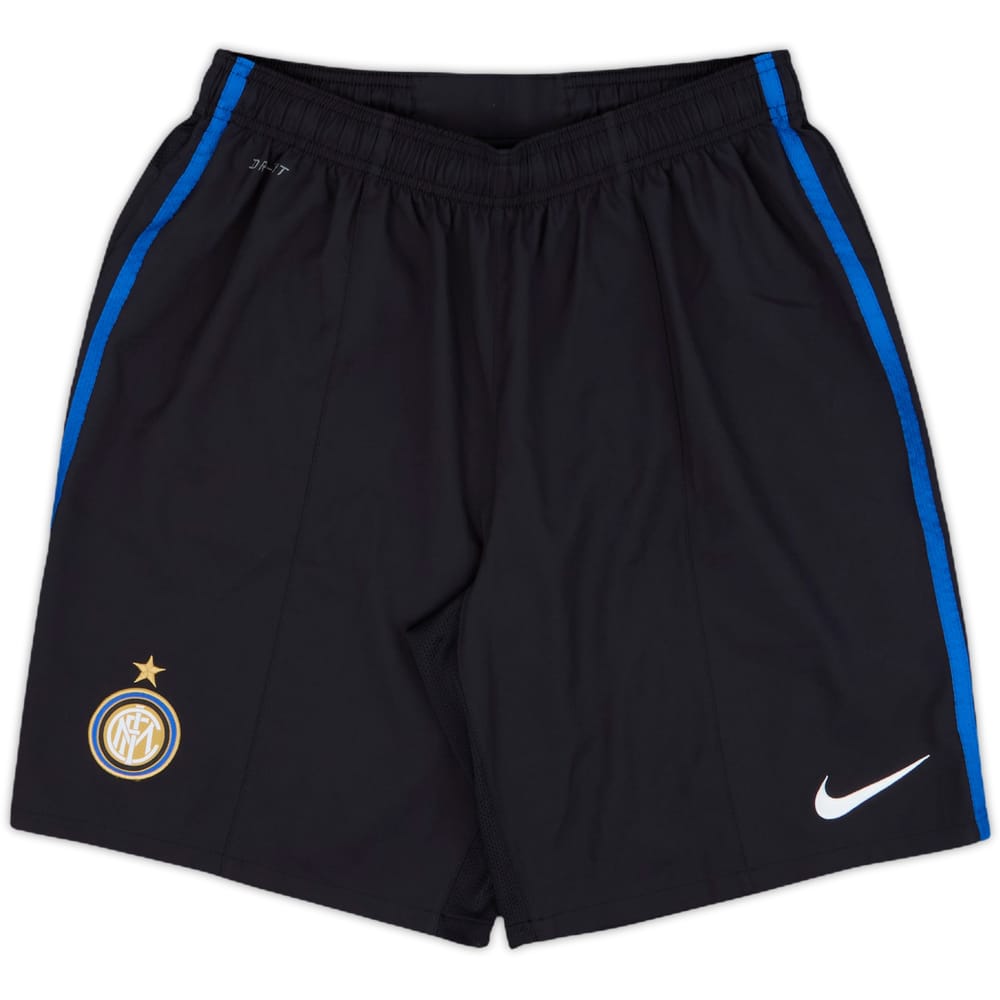 2011-12 Inter Milan Home Shorts - 10/10 - (L)
