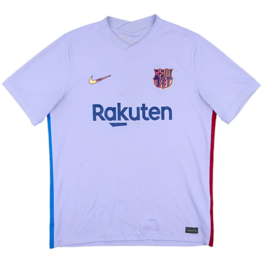2021-22 Barcelona Away Shirt - 5/10 - (L)