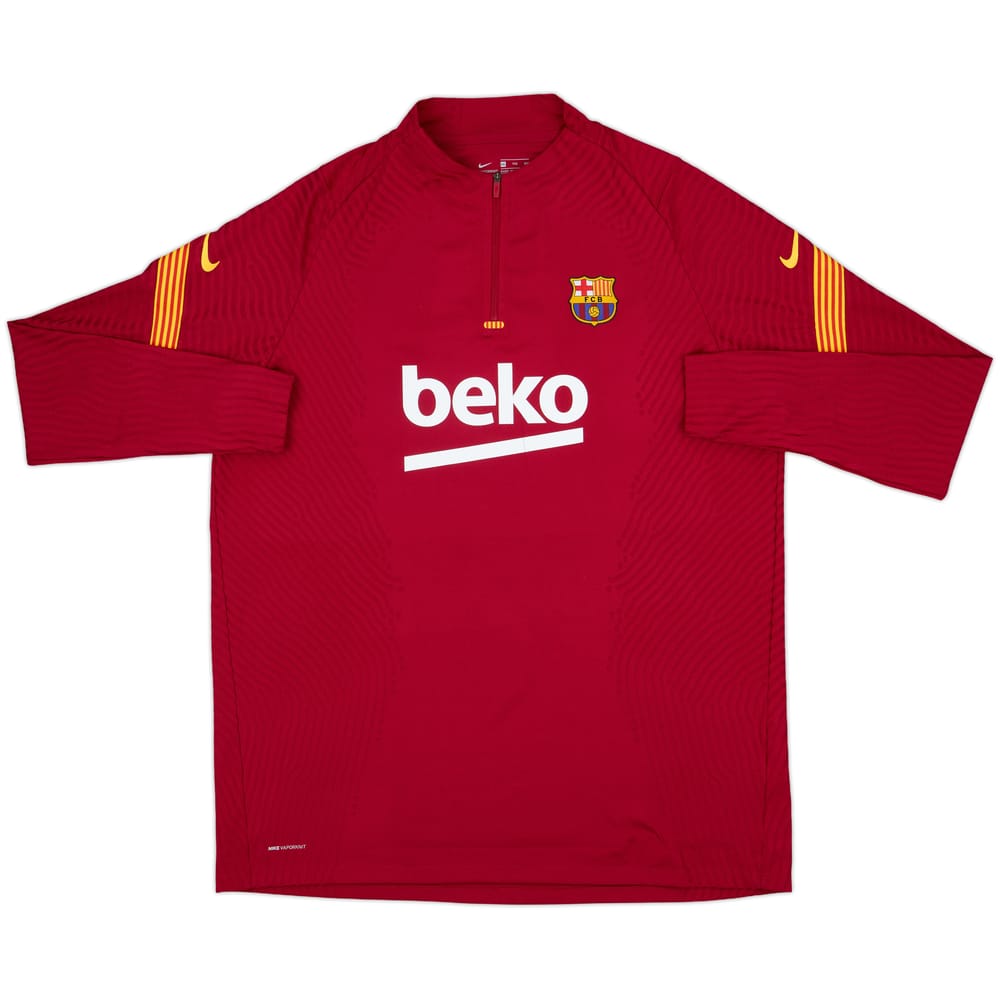 2020-21 Barcelona Nike Vaporknit 1/4 Zip Drill Top - 8/10 - (XXL)