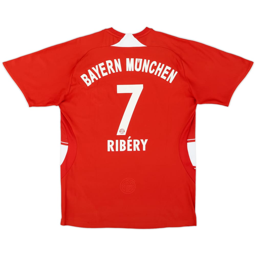 2007-08 Bayern Munich Home Shirt Ribery #7 - 6/10 - (L.Boys)