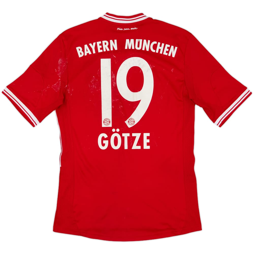 2013-14 Bayern Munich Home Shirt Gotze #19 - 5/10 - (S)