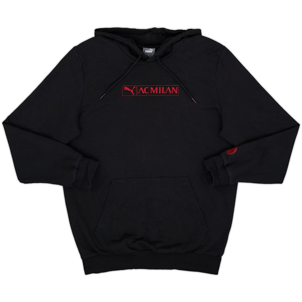 2022-23 AC Milan Puma Hooded Sweat Top - 7/10 - (M)