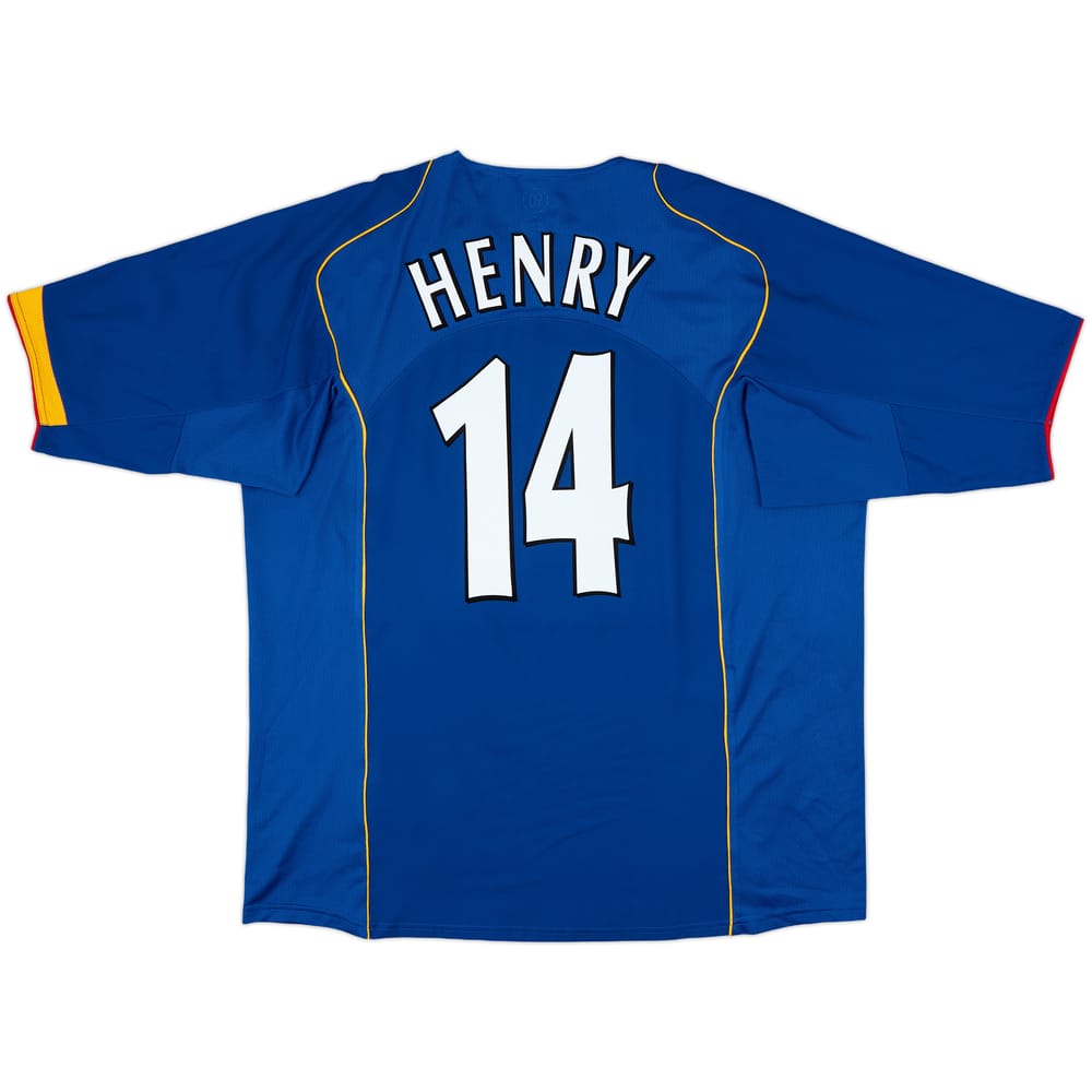 2004-06 Arsenal Away Shirt Henry #14 - 9/10 - (XXL)