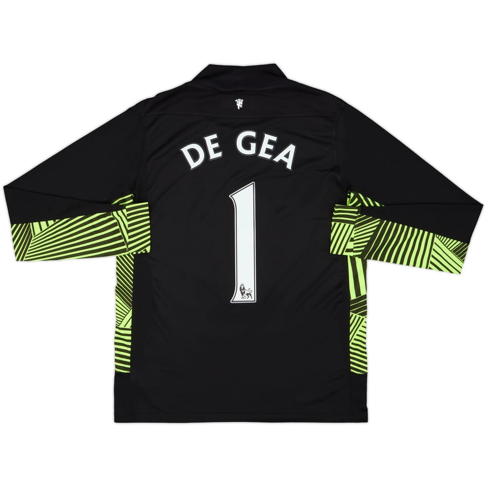 2011-12 Manchester United GK Shirt De Gea #1 - 10/10 - (XL.Boys)