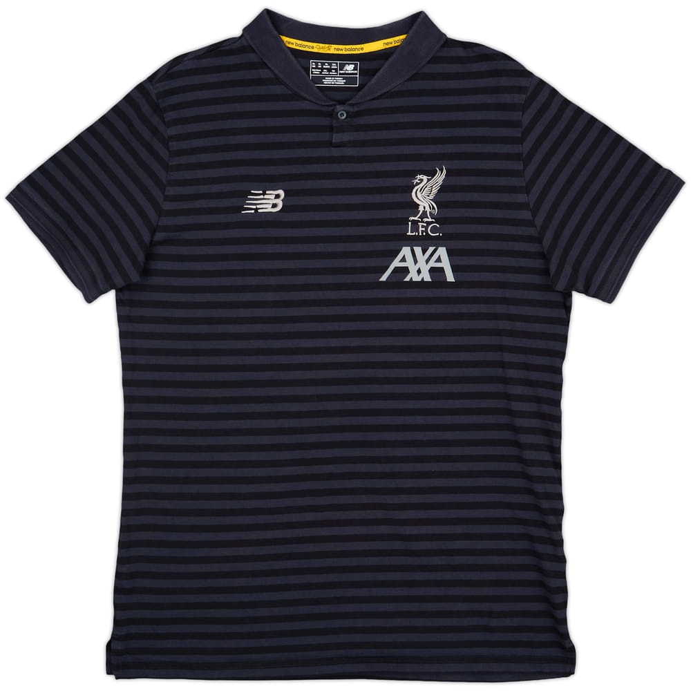 2019-20 Liverpool New Balance Polo Shirt - 8/10 - (XL)