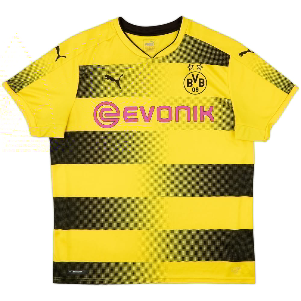 2017-18 Borussia Dortmund Home Shirt - 8/10 - (XL)