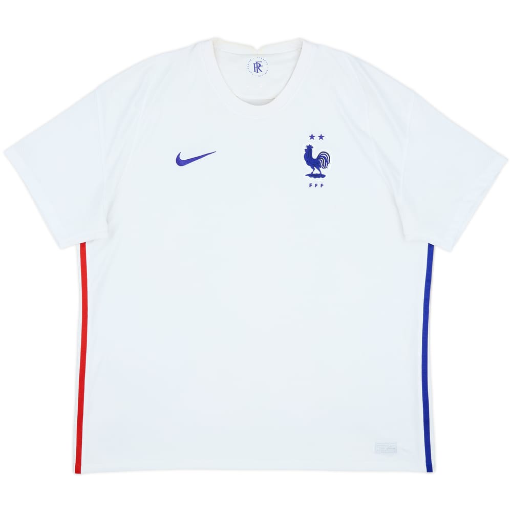 2020-21 France Away Shirt - 5/10 - (XXL)