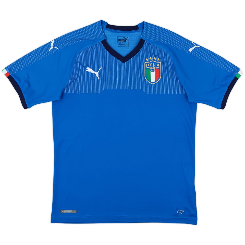 2018-19 Italy Home Shirt - 10/10 - (M)