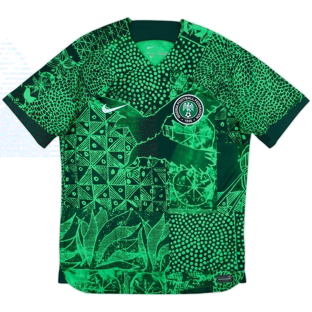 2022-24 Nigeria Home Shirt - 10/10 - (M)