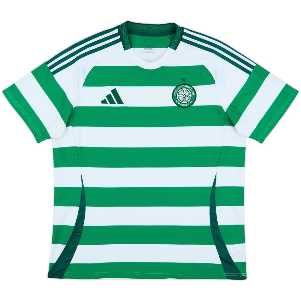 2024-25 Celtic Home Shirt - 8/10 - (XL)