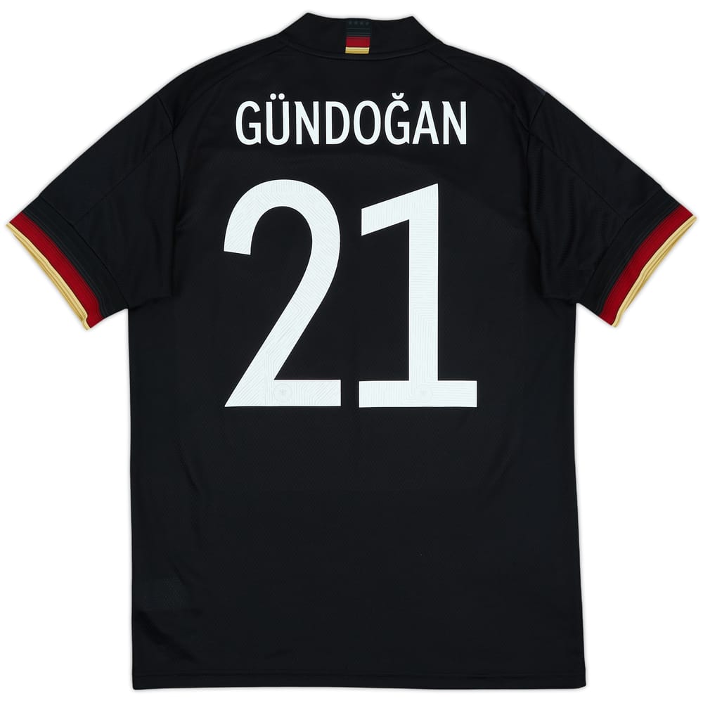 2020-21 Germany Away Shirt Gundogan #21 - 9/10 - (M)