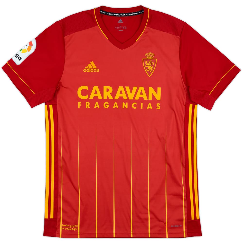 2020-21 Real Zaragoza Away Shirt - 10/10 - (L)