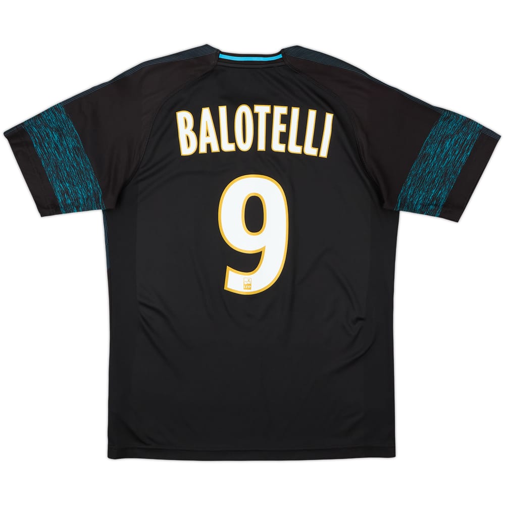 2018-19 Olympique Marseille Away Shirt Balotelli #9 - 8/10 - (M)