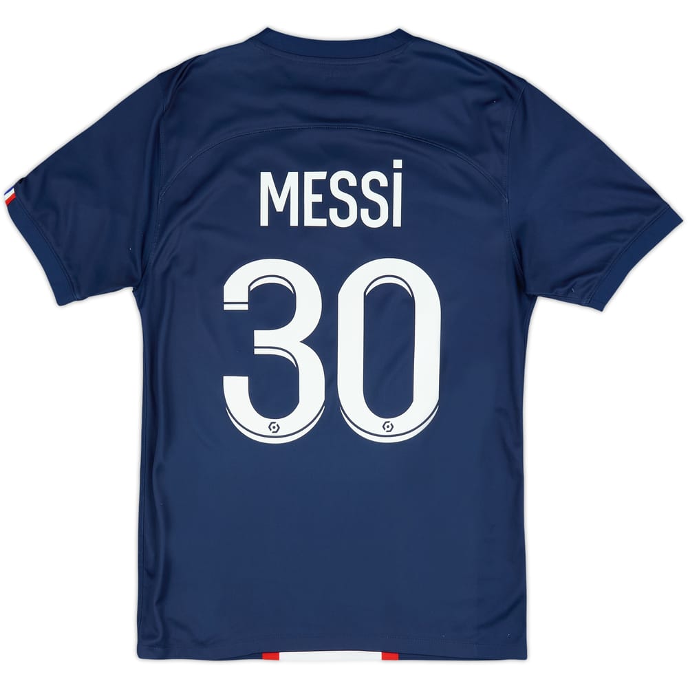 2022-23 Paris Saint-Germain Home Shirt Messi #30 - 8/10 - (S)
