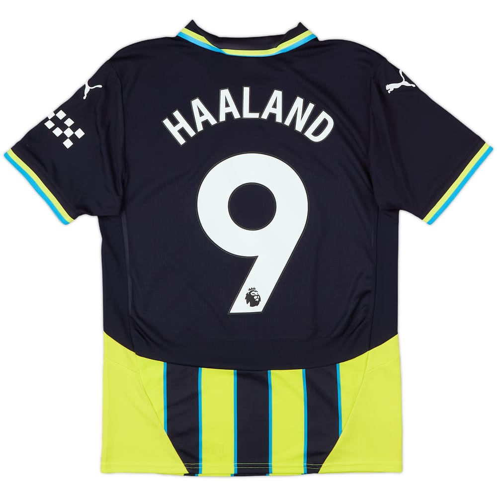 2024-25 Manchester City Away Shirt Halaand #9 - 10/10 - (S)