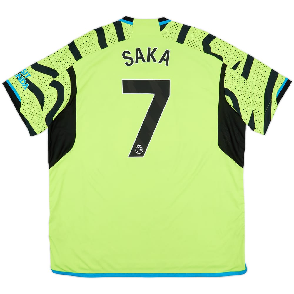 2023-24 Arsenal Away Shirt Saka #7 - 8/10 - (XXL)