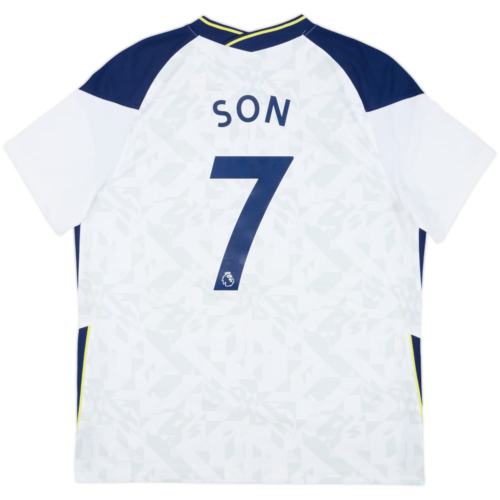 2020-21 Tottenham Home Shirt Son #7 - 10/10 - (XL)
