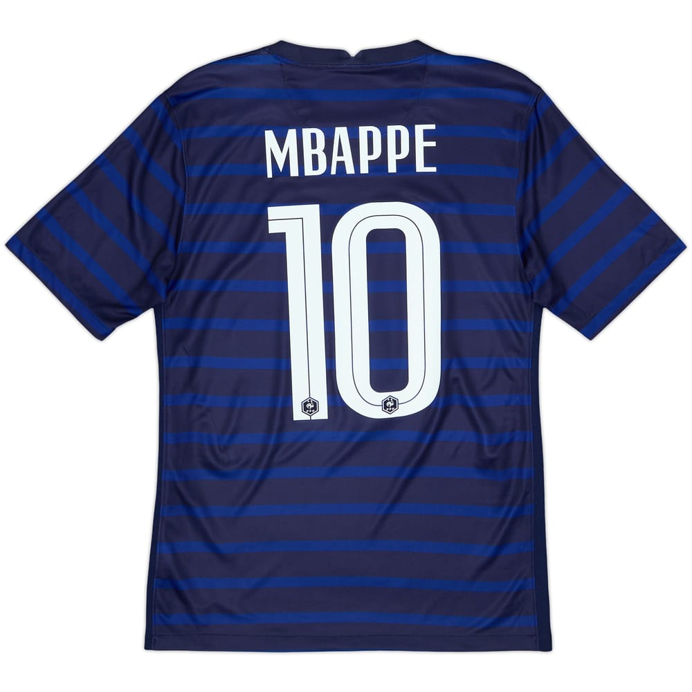 2020-21 France Home Shirt Mbappe #10 - 10/10 - (S)