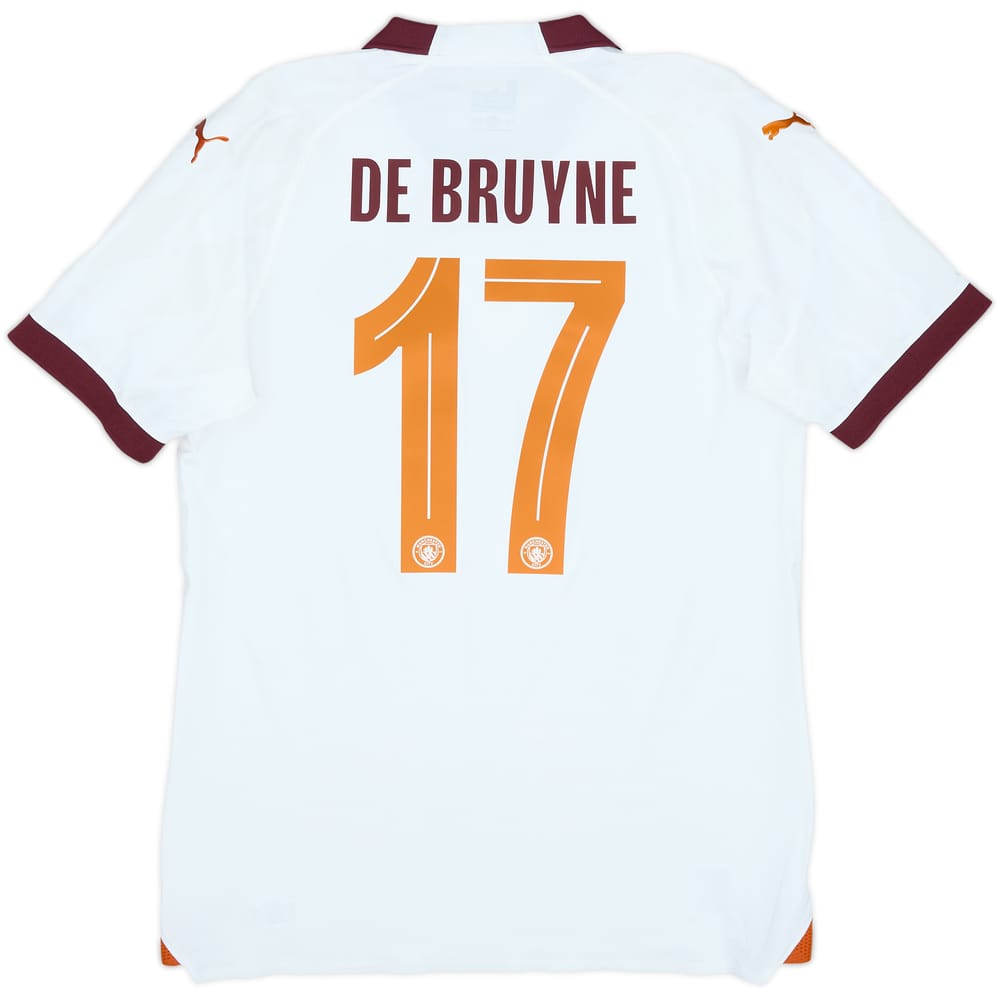 2023-24 Manchester City Player Issue Away Shirt De Bruyne #17 - 8/10 - (M)