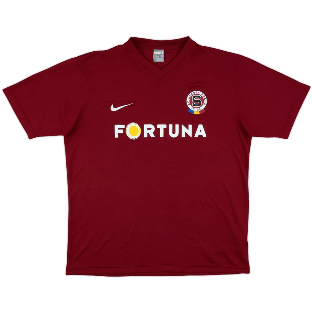 2008-09 Sparta Prague Basic Home Shirt - 7/10 - (XL)
