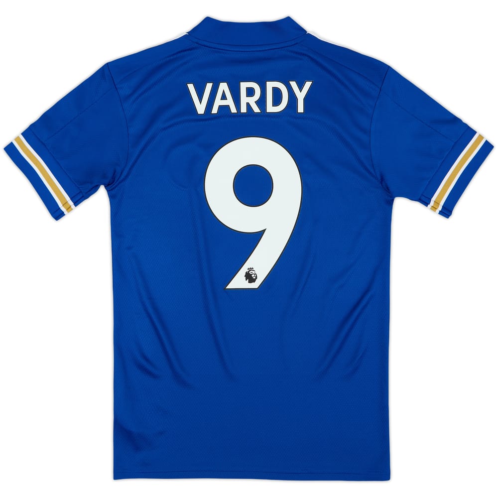 2020-21 Leicester Home Shirt Vardy #9 - 8/10 - (XS)