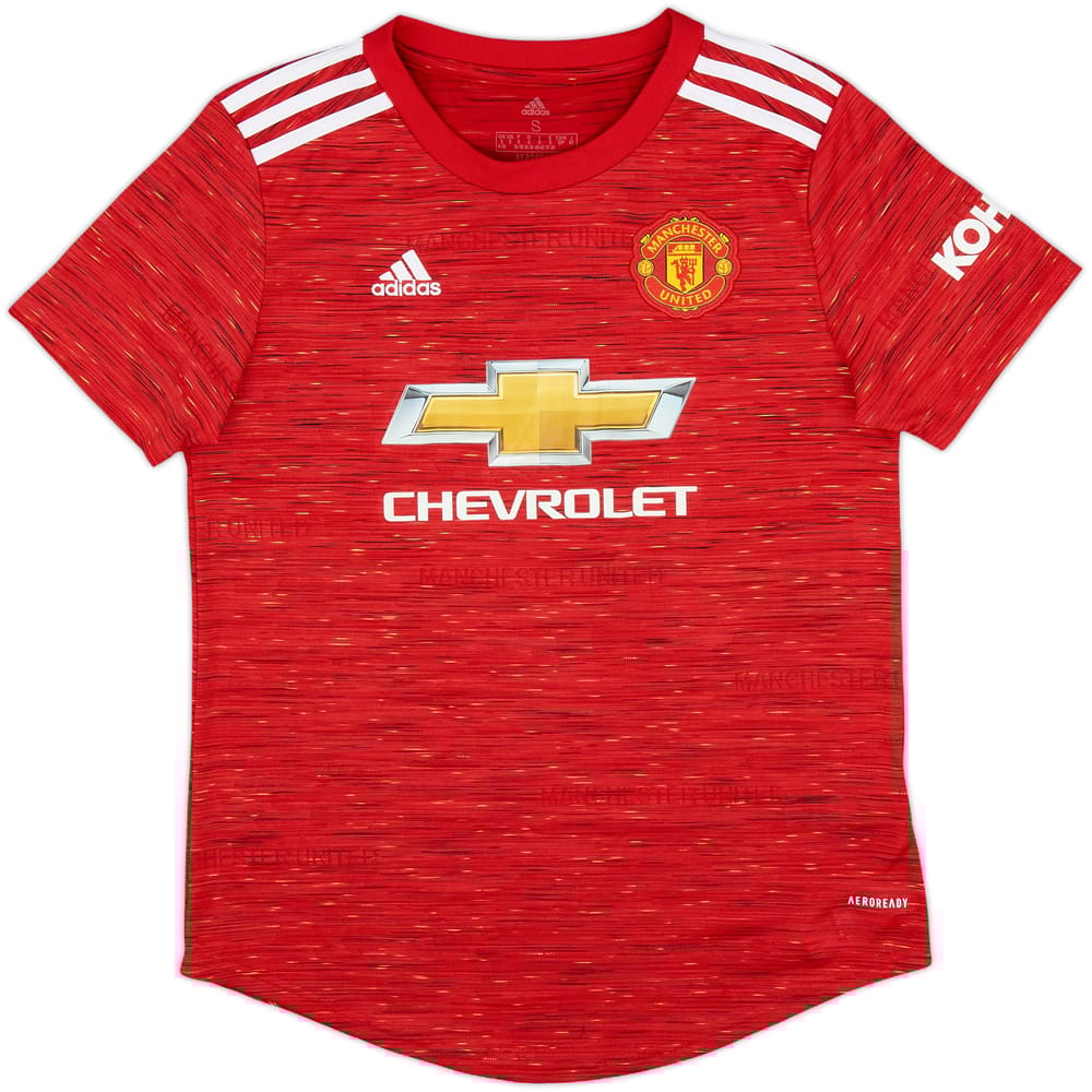 2020-21 Manchester United Home Shirt - 8/10 - (Women's S)