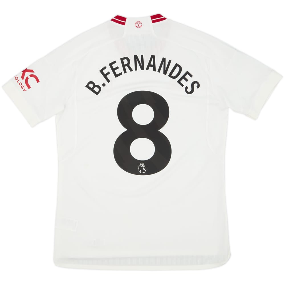 2023-24 Manchester United Third Shirt B.Fernandes #8 - 8/10 - (M)