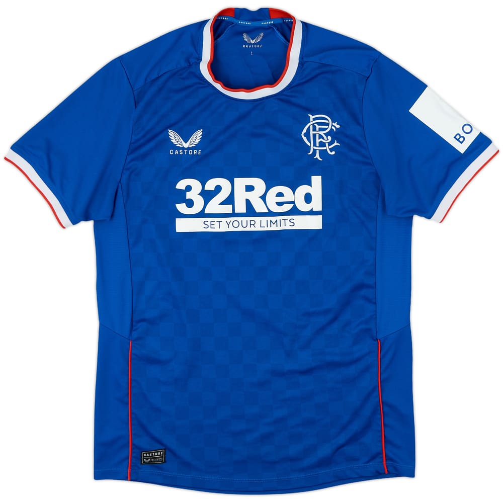 2022-23 Rangers Home Shirt - 8/10 - (L)