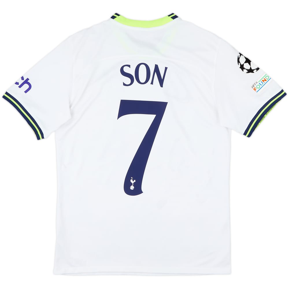 2022-23 Tottenham Home Shirt Son #7 - 8/10 - (S)