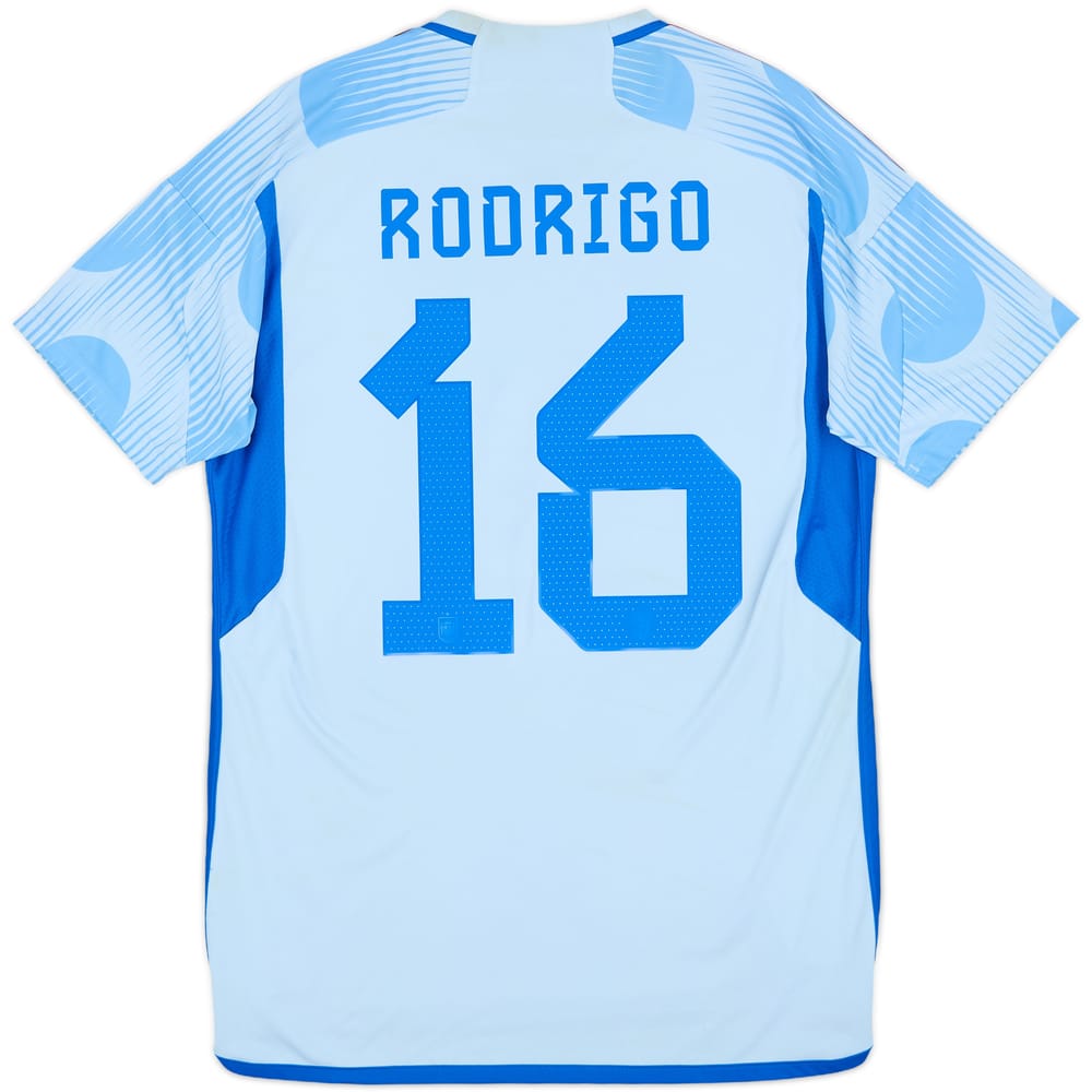 2022-23 Spain Away Shirt Rodrigo #16 - 7/10 - (M)