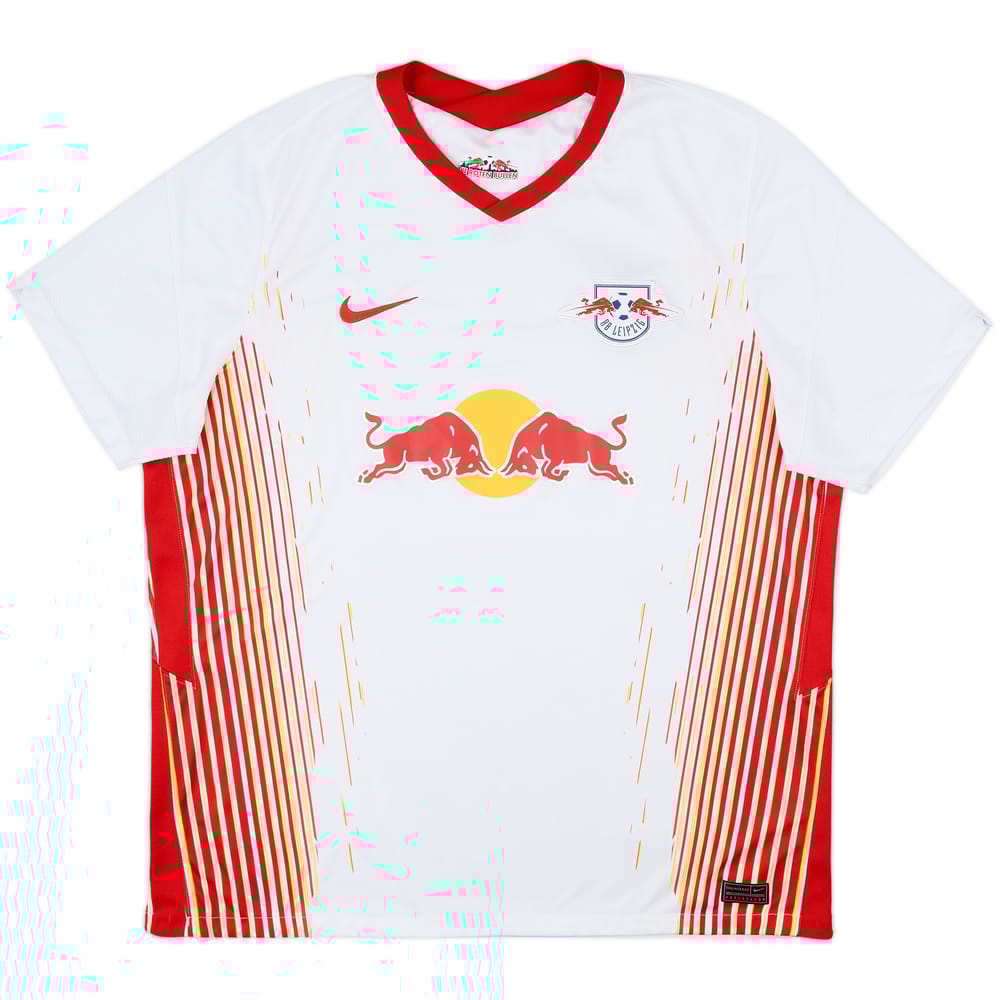 2020-21 RB Leipzig Home Shirt - 8/10 - (XXL)