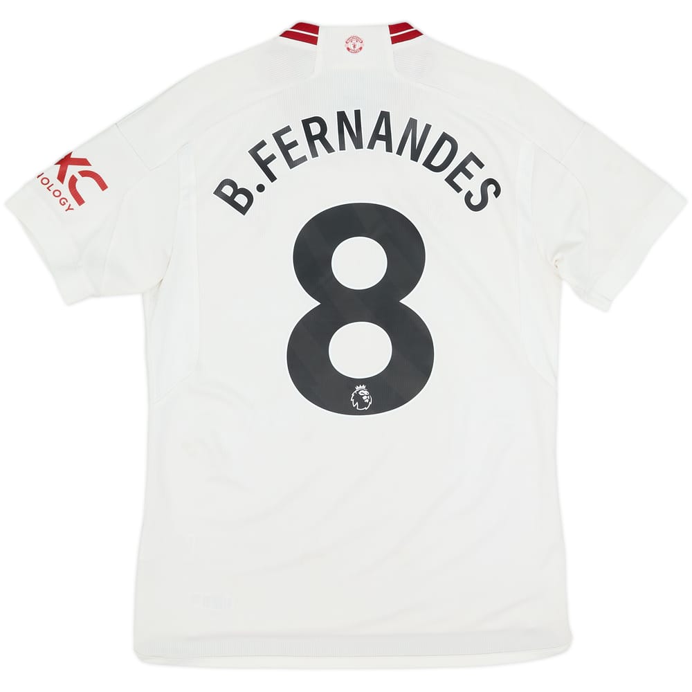 2023-24 Manchester United Third Shirt B.Fernandes #8 - 6/10 - (M)