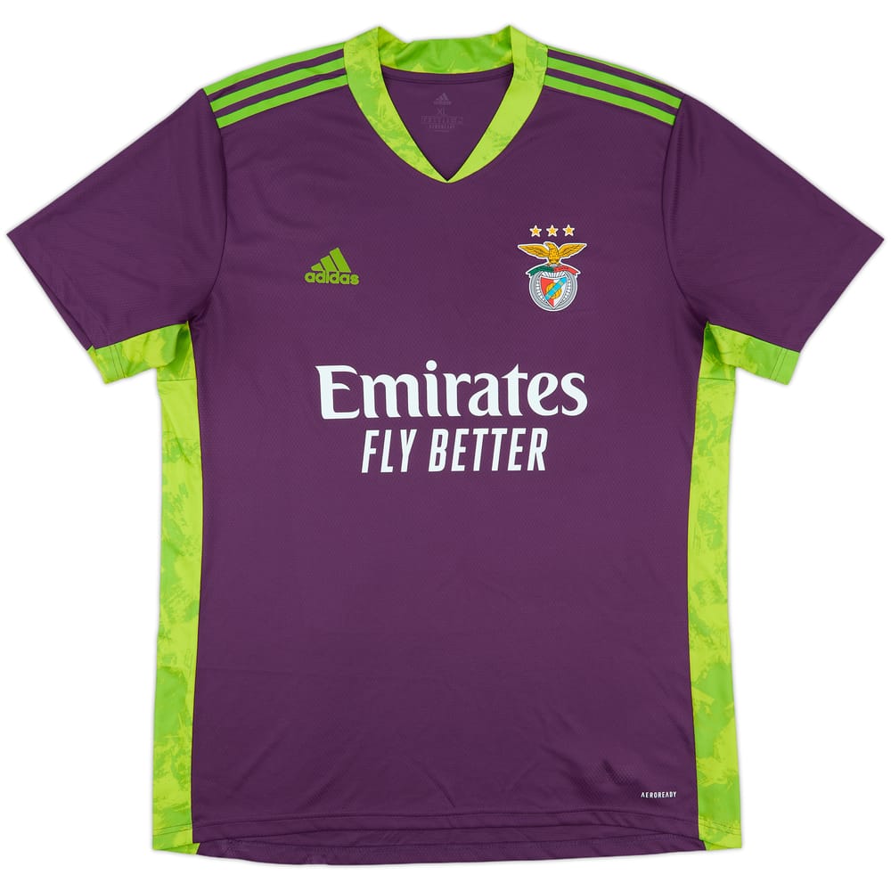 2020-21 Benfica GK S/S Shirt - 10/10 - (XL)